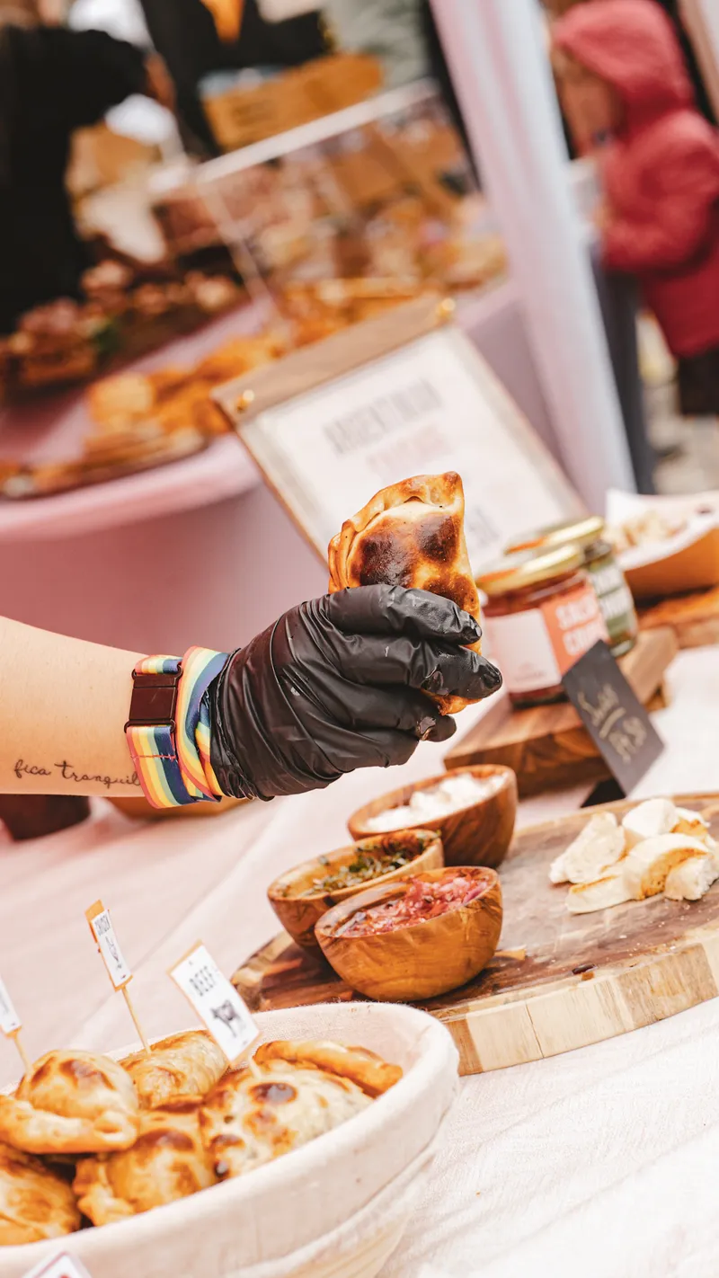 Market stall spread — La Zorra